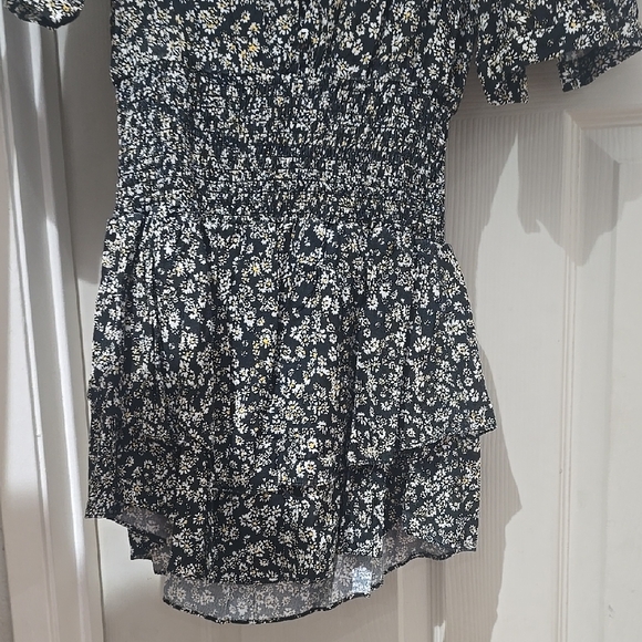 Floral Black Dress - Picture 3 of 8